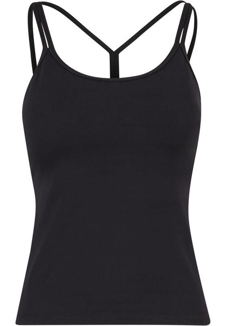 Top  de Urban Classics - Ladies Sports Top - S à XL - pour Femme - noir - Urban Classics