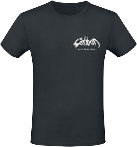 T-Shirt Manches courtes  de Caliban - Back From Hell - S à L - pour Homme - noir - Caliban