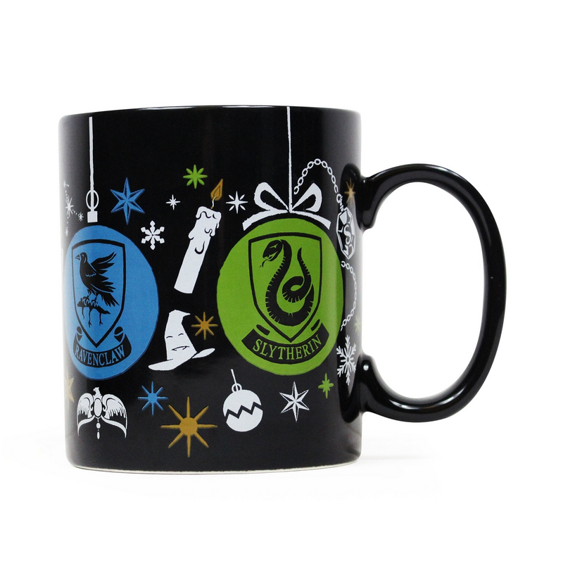 Mug  de Harry Potter - The 4 Houses - pour Unisexe - noir/marron foncé - Harry Potter - View 2