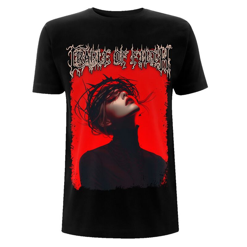 T-Shirt Manches courtes  de Cradle Of Filth - Bathe Me In Blood - M - pour Homme - noir - Cradle Of Filth