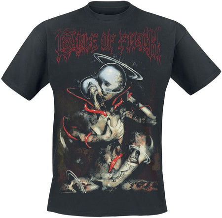 T-Shirt Manches courtes  de Cradle Of Filth - We Wish To Live Deliciously - S à L - pour Homme - noir - Cradle Of Filth