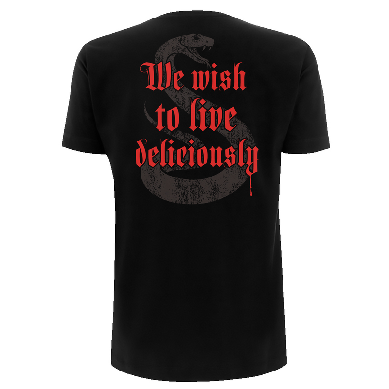 T-Shirt Manches courtes  de Cradle Of Filth - We Wish To Live Deliciously - S à L - pour Homme - noir - Cradle Of Filth - View 2