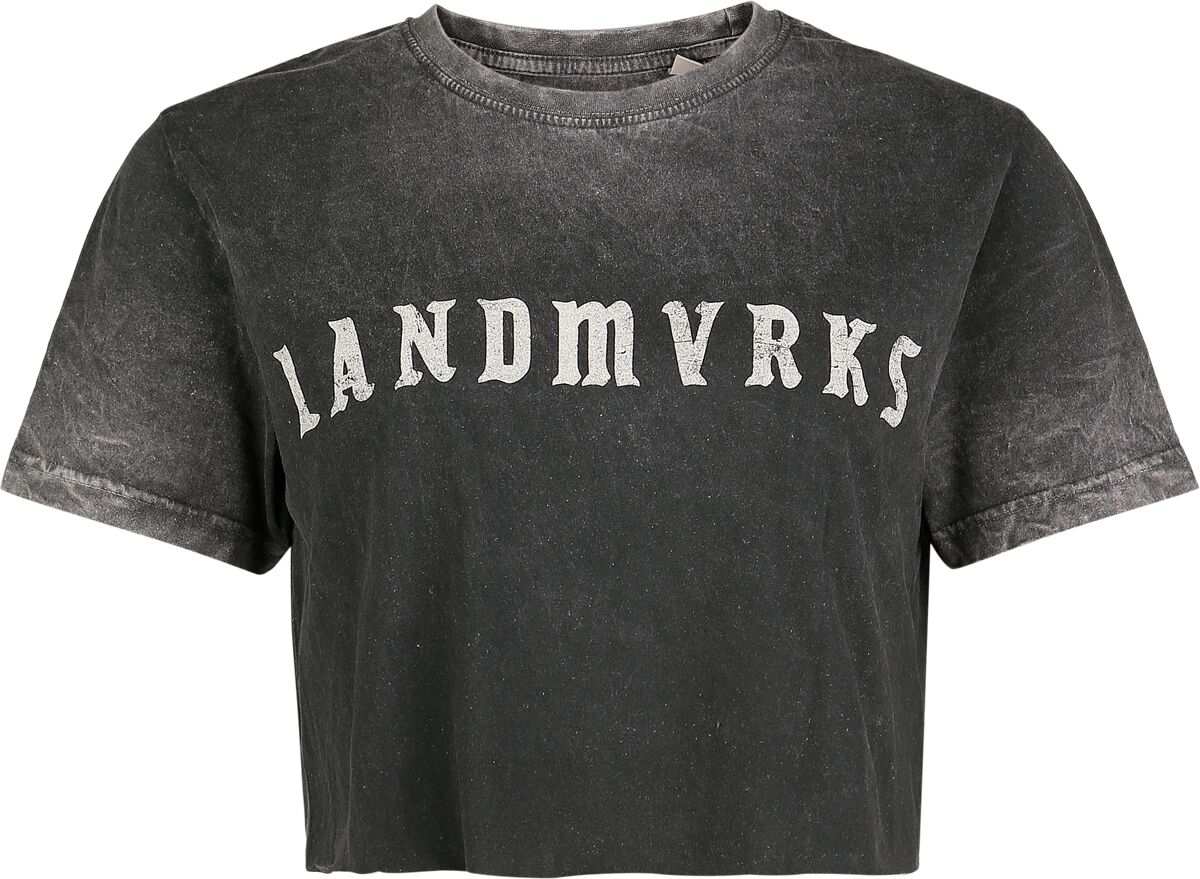 T-Shirt Manches courtes  de Landmvrks - Vintage Dagger - S à XL - pour Femme - gris - Landmvrks