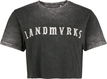 T-Shirt Manches courtes  de Landmvrks - Vintage Dagger - S à XL - pour Femme - gris - Landmvrks