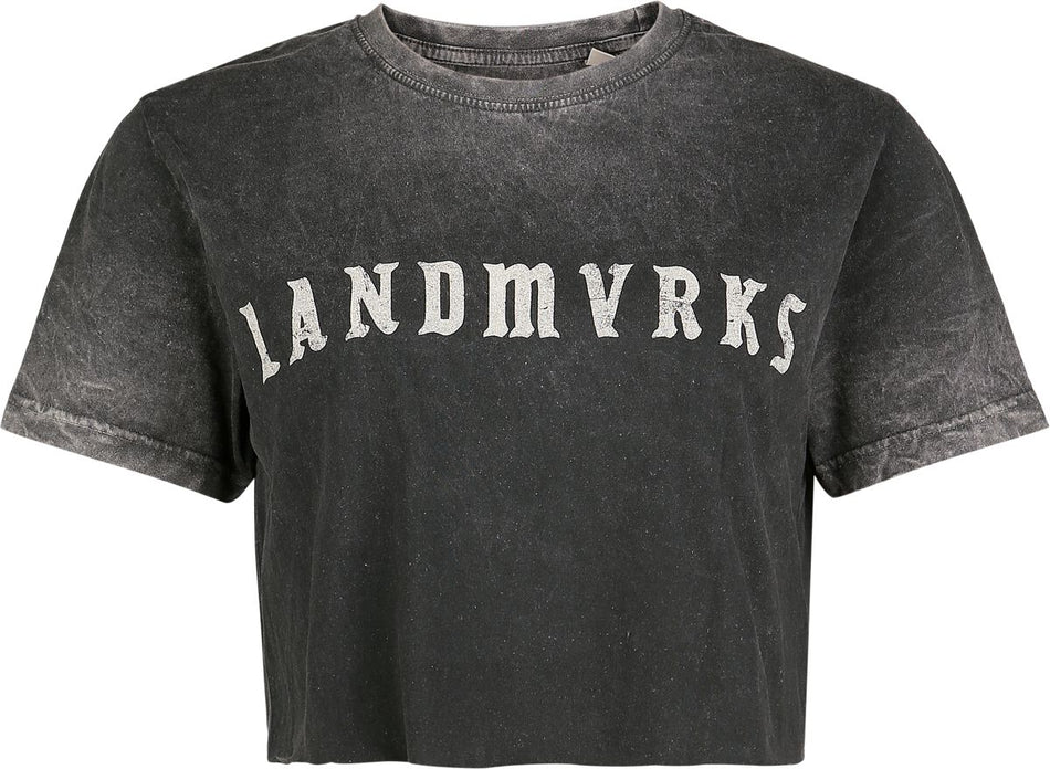 T-Shirt Manches courtes  de Landmvrks - Vintage Dagger - S à XL - pour Femme - gris - Landmvrks