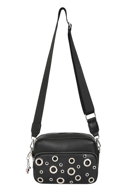 Sac à main Gothic de Banned Alternative - Metal Moon - pour Femme - noir - Banned Alternative