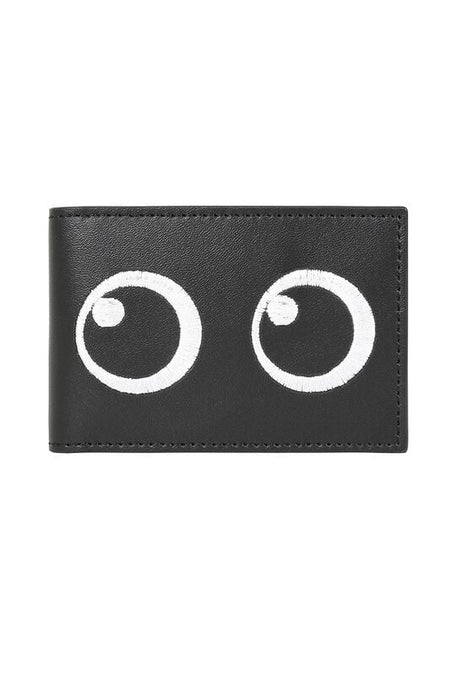 Porte-cartes Gothic de Banned Alternative - Nocturnal Feline - pour Femme - noir/blanc - Banned Alternative