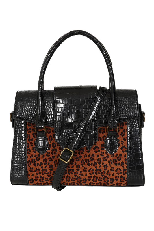 Sac à main  de Banned Retro - Sheena Leopard - pour Femme - léopard - Banned Retro - View 2