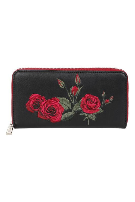 Portefeuille  de Banned Retro - Rose Garden - pour Femme - noir/rouge - Banned Retro