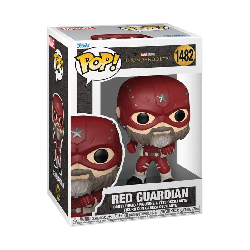 Thunderbolts - Red Guardian Vinyl Figur 1482 - Funko Pop! - Funko Shop Europe - Thunderbolts