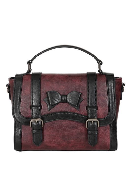 Sac à main  de Banned Retro - Vintage Voyager - pour Femme - bordeaux - Banned Retro