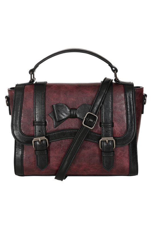 Sac à main  de Banned Retro - Vintage Voyager - pour Femme - bordeaux - Banned Retro - View 2