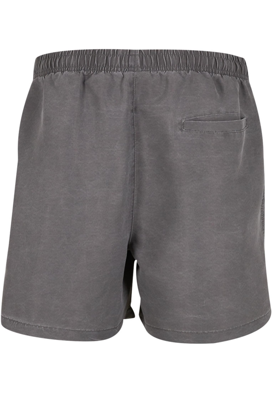 Short de bain  de Urban Classics - Washed Swim Shorts - S à XXL - pour Homme - gris foncé - Urban Classics - View 2