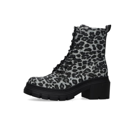 Bottes  de Dockers by Gerli - Léopard - Bottines Imprimées - EU37 à EU42 - pour Femme - noir/gris - Dockers by Gerli