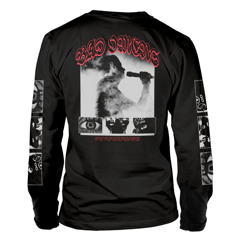 T-shirt manches longues  de Bad Omens - Smoke - S à XXL - pour Homme - noir - Bad Omens - View 2