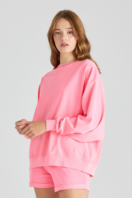 Sweat-shirt  de Rockupy - Lightness 1 - Madeline - Haut Manches Longues - XS à L - pour Femme - rose - Rockupy - View 2
