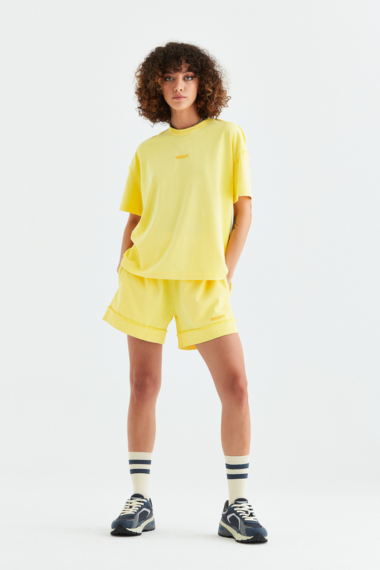T-Shirt Manches courtes  de Rockupy - Lightness 2 - Lilith - T-Shirt - XS à XL - pour Femme - jaune - Rockupy - View 2