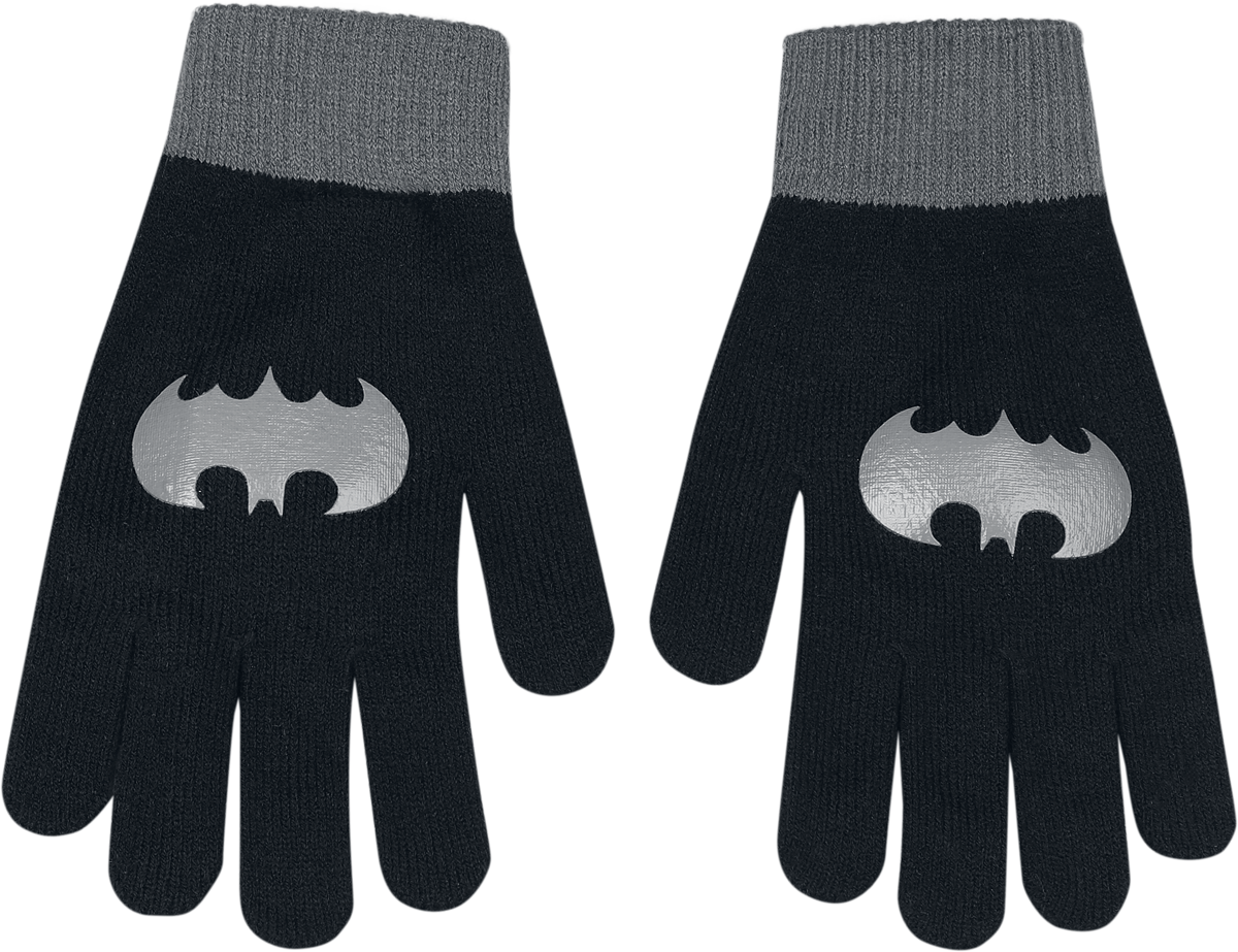 Gants  de Batman - Batman - Logo - pour Femme - noir/gris - Batman - View 2