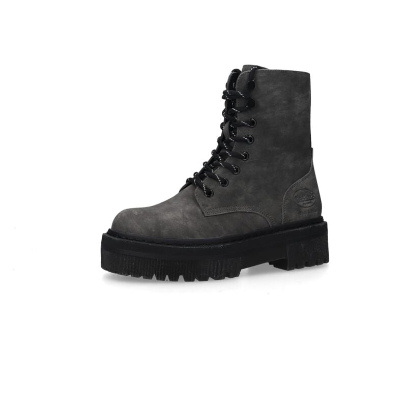 Bottes  de Dockers by Gerli - Bottines Lacées - EU37 à EU42 - pour Femme - gris foncé/noir - Dockers by Gerli