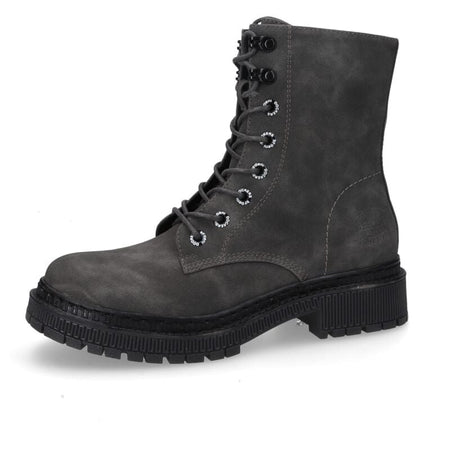 Bottes  de Dockers by Gerli - Bottines Lacées - EU37 à EU42 - pour Femme - gris foncé/noir - Dockers by Gerli