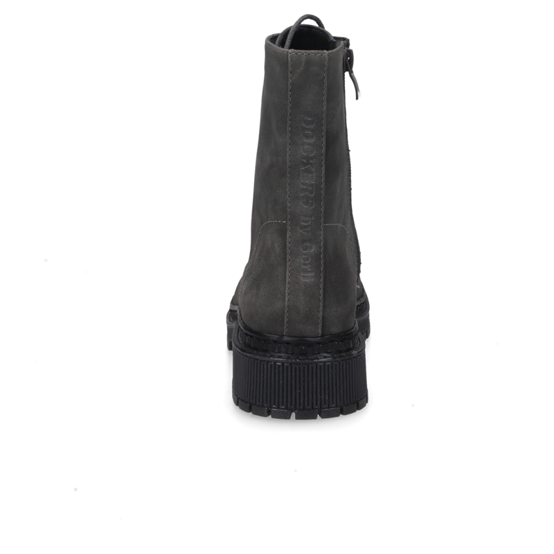 Bottes  de Dockers by Gerli - Bottines Lacées - EU38 à EU41 - pour Femme - gris foncé/noir - Dockers by Gerli - View 2