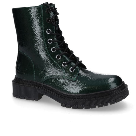 Bottes  de Dockers by Gerli - Bottines Lacées - EU37 à EU42 - pour Femme - vert/noir - Dockers by Gerli