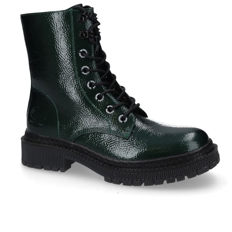 Bottes  de Dockers by Gerli - Bottines Lacées - EU37 à EU42 - pour Femme - vert/noir - Dockers by Gerli