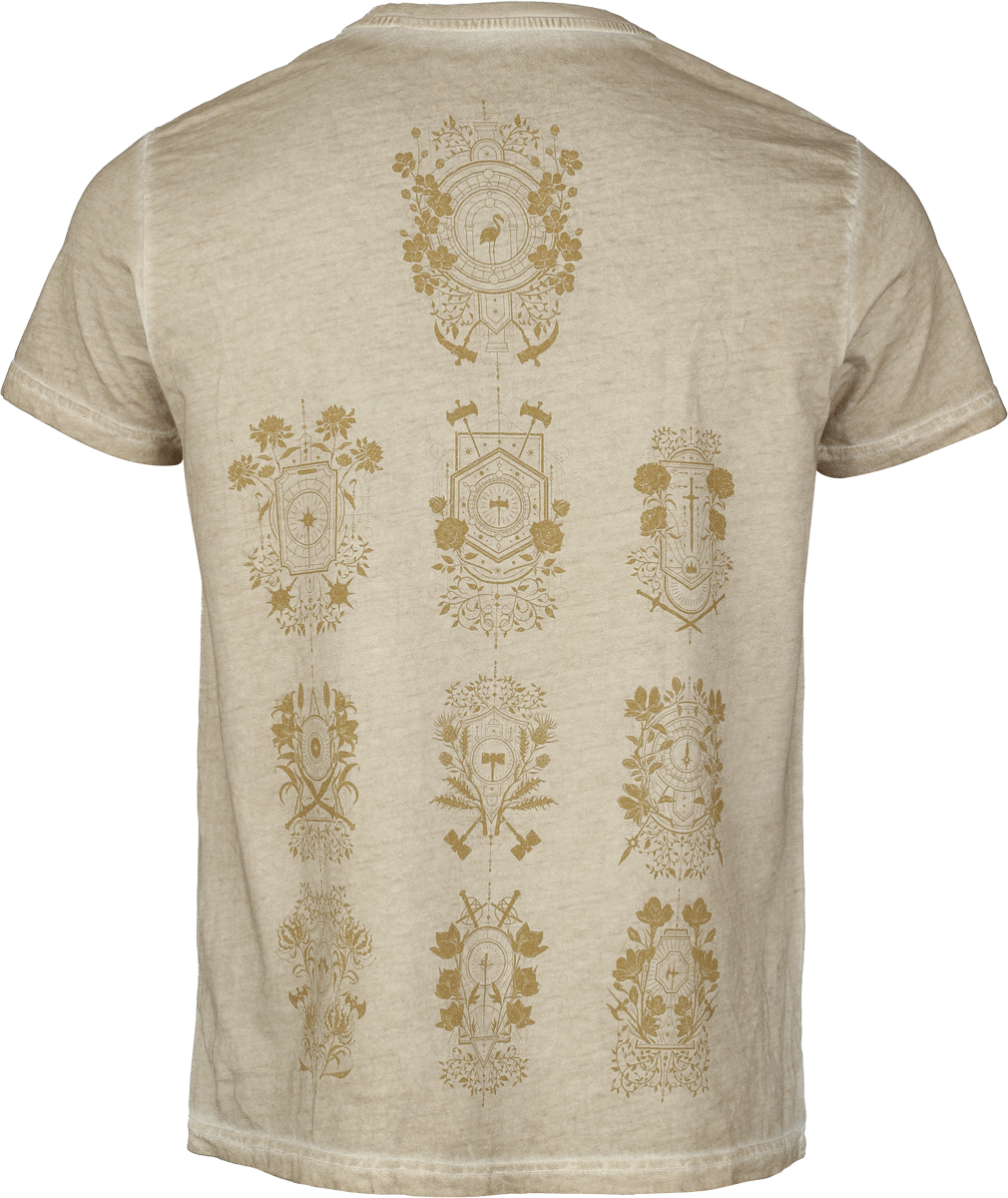 T-Shirt Manches courtes  de Sleep Token - Even In Arcadia - S à 4XL - pour Homme - beige - Sleep Token - View 2