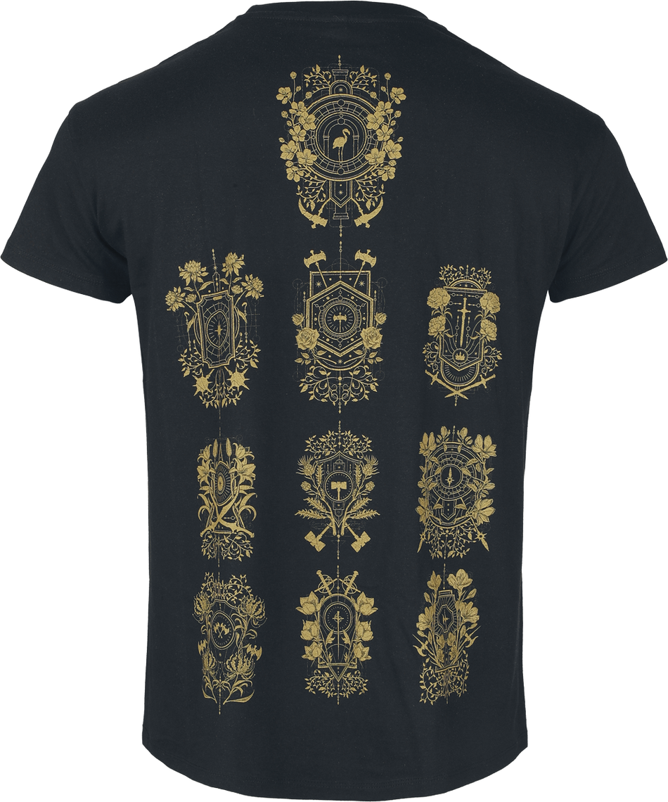 T-Shirt Manches courtes  de Sleep Token - Even In Arcadia - S à 4XL - pour Homme - noir - Sleep Token - View 2