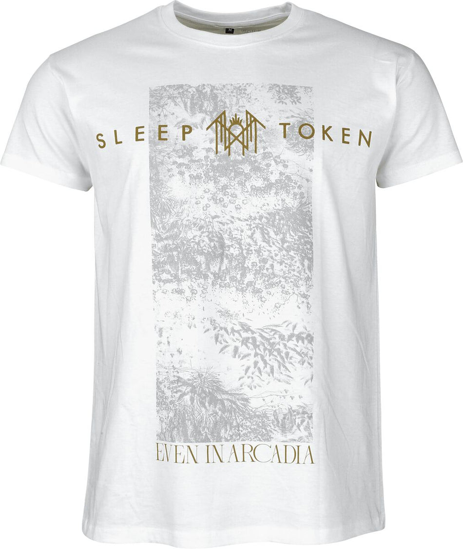 T-Shirt Manches courtes  de Sleep Token - Even In Arcadia - S à 4XL - pour Homme - blanc - Sleep Token