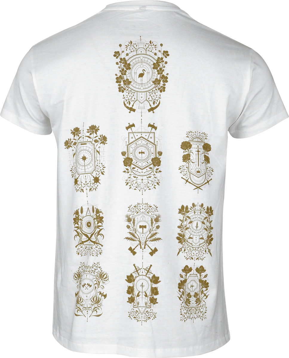 T-Shirt Manches courtes  de Sleep Token - Even In Arcadia - S à 4XL - pour Homme - blanc - Sleep Token - View 2