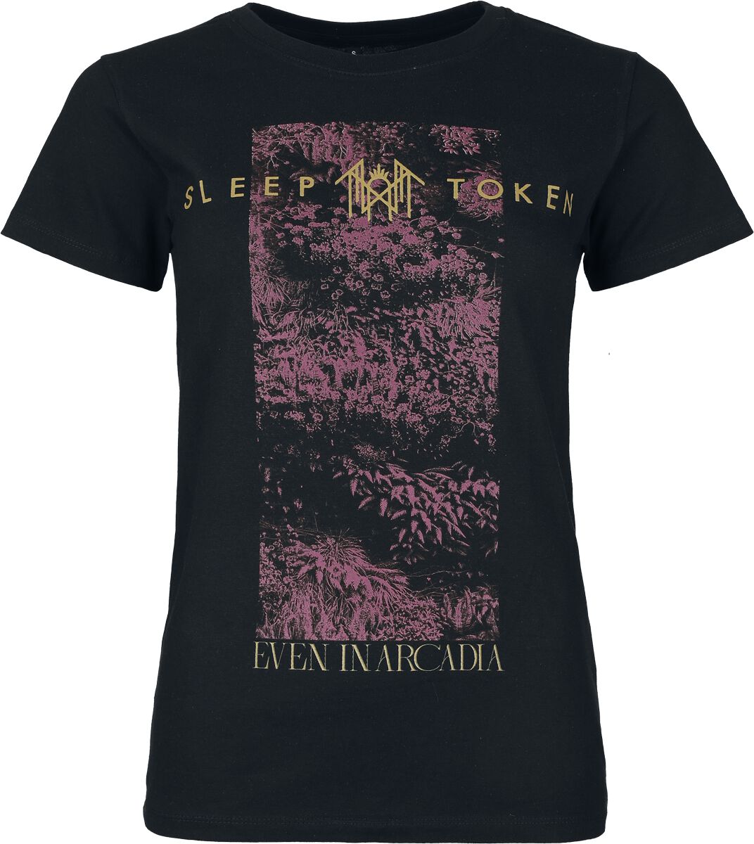 T-Shirt Manches courtes  de Sleep Token - Even In Arcadia - S à 3XL - pour Femme - noir - Sleep Token