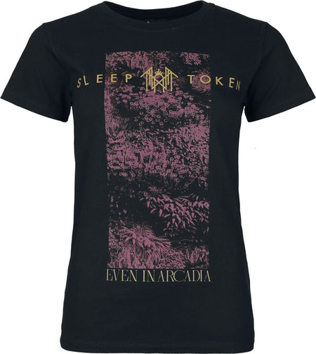 T-Shirt Manches courtes  de Sleep Token - Even In Arcadia - S à 3XL - pour Femme - noir - Sleep Token