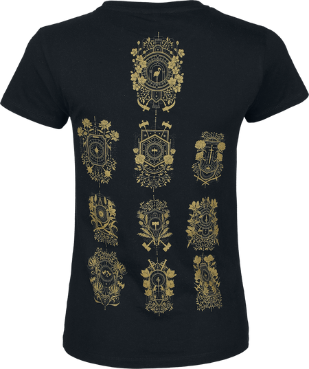 T-Shirt Manches courtes  de Sleep Token - Even In Arcadia - S à 3XL - pour Femme - noir - Sleep Token - View 2