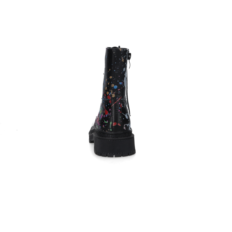 Bottes  de Dockers by Gerli - Bottines Lacées - EU36 à EU41 - pour Femme - noir/rouge - Dockers by Gerli - View 2
