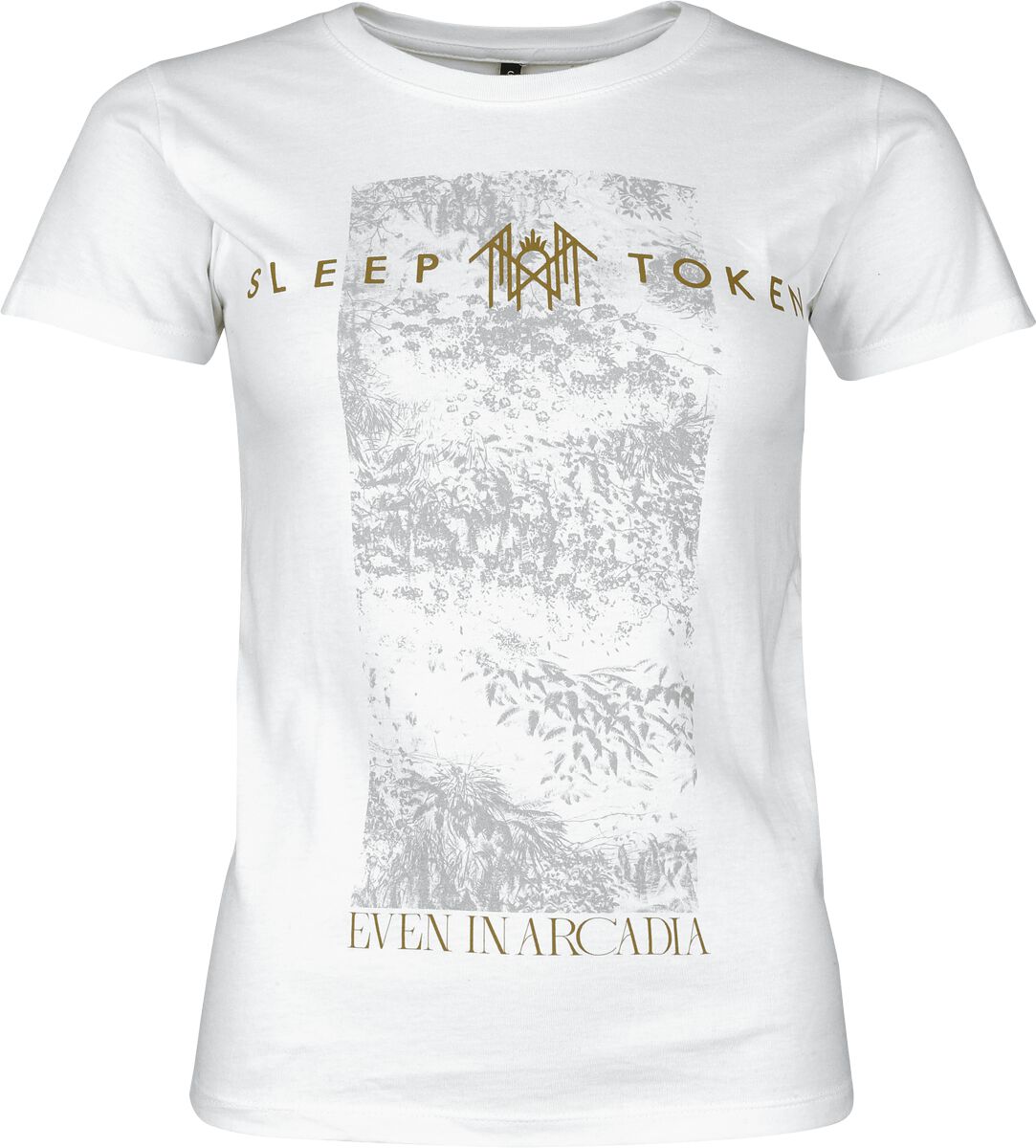T-Shirt Manches courtes  de Sleep Token - Even In Arcadia - S à 3XL - pour Femme - blanc - Sleep Token