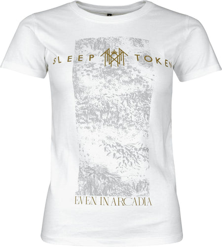 T-Shirt Manches courtes  de Sleep Token - Even In Arcadia - S à 3XL - pour Femme - blanc - Sleep Token