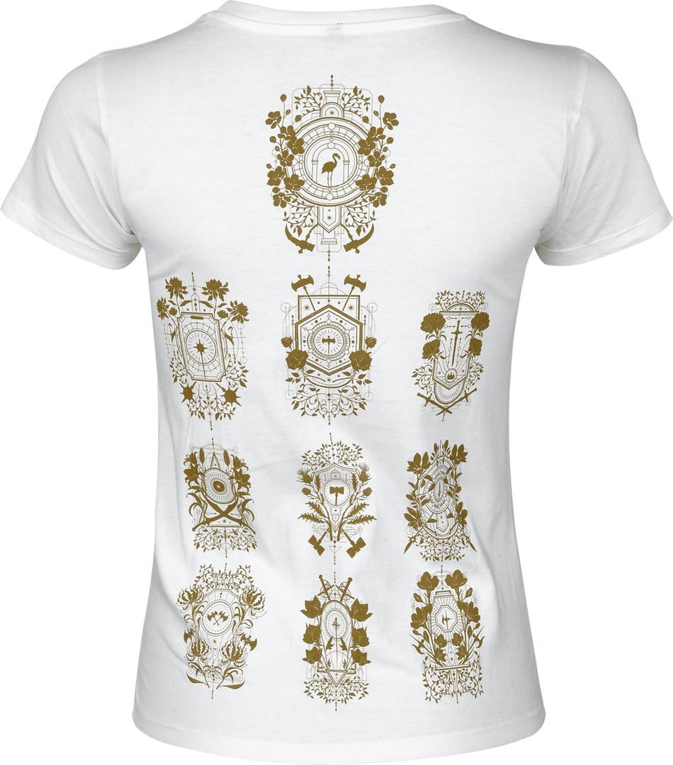 T-Shirt Manches courtes  de Sleep Token - Even In Arcadia - S à 3XL - pour Femme - blanc - Sleep Token - View 2