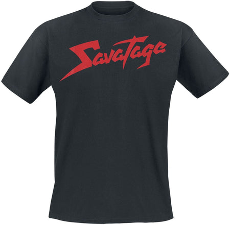 T-Shirt Manches courtes  de Savatage - Red Logo - S à 4XL - pour Homme - noir - Savatage