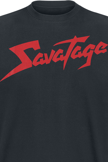 T-Shirt Manches courtes  de Savatage - Red Logo - S à 4XL - pour Homme - noir - Savatage - View 2