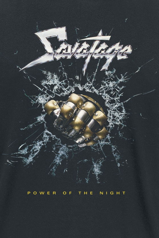 T-Shirt Manches courtes  de Savatage - Power of the night - S à 4XL - pour Homme - noir - Savatage - View 2