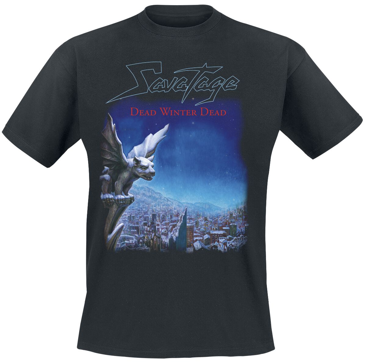 T-Shirt Manches courtes  de Savatage - Dead winter dead - S à 4XL - pour Homme - noir - Savatage
