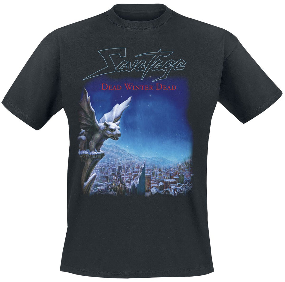 T-Shirt Manches courtes  de Savatage - Dead winter dead - S à 4XL - pour Homme - noir - Savatage