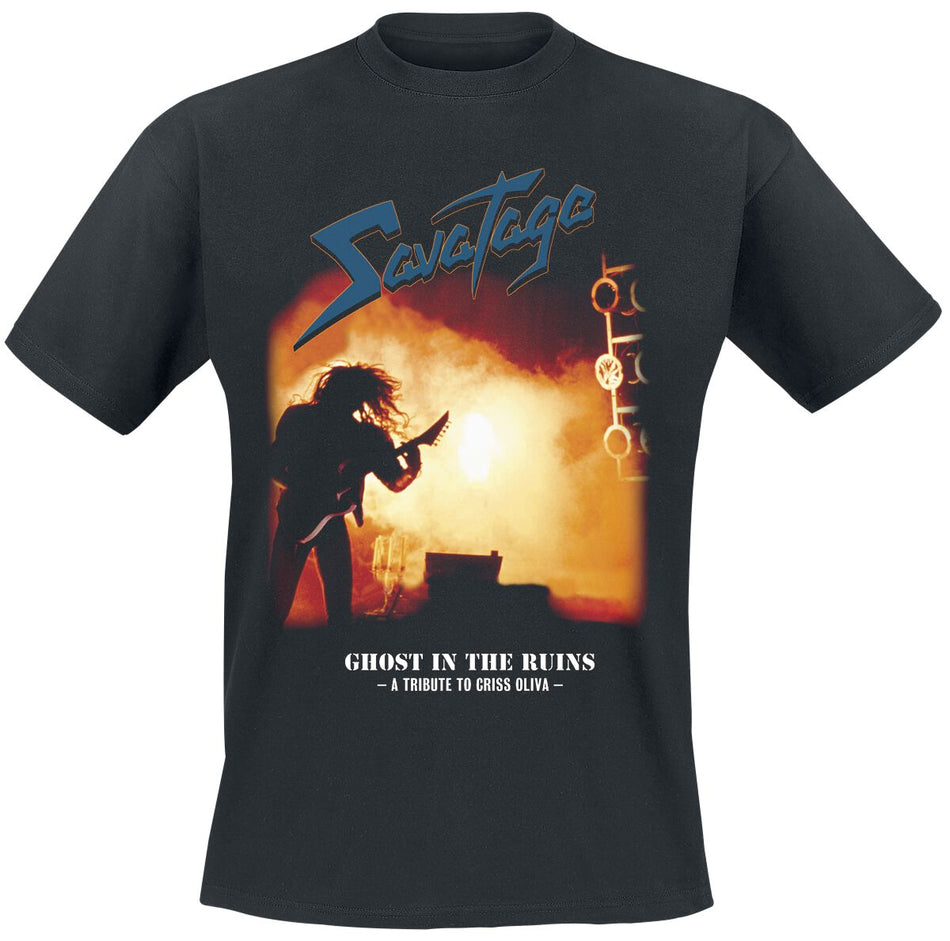 T-Shirt Manches courtes  de Savatage - Ghost in the ruins - S à 4XL - pour Homme - noir - Savatage