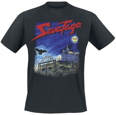 T-Shirt Manches courtes  de Savatage - Poets And Madmen - S à 4XL - pour Homme - noir - Savatage