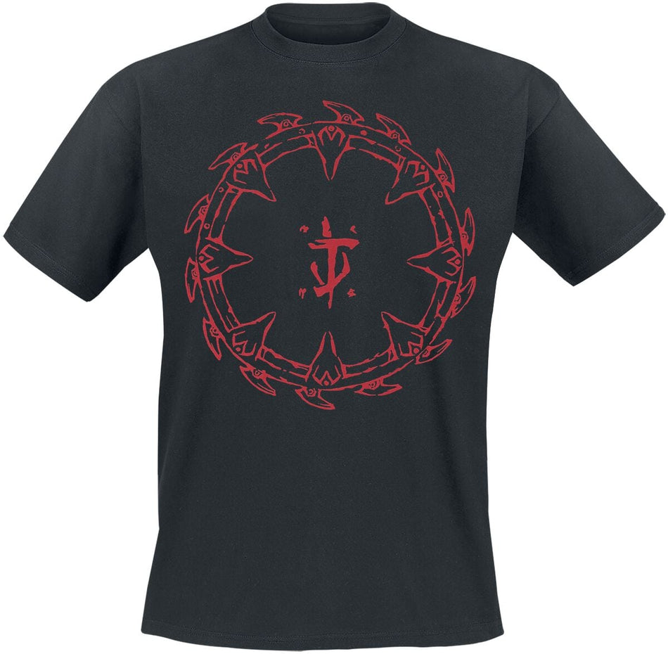 T-Shirt Manches courtes Gaming de Doom - The Dark Ages - Red Shield - S à XXL - pour Homme - noir - Doom