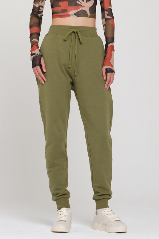 Bas de survêtement  de Rockupy - One with the Earth - Jules - Jogging - XS à XXL - pour Unisexe - vert foncé - Rockupy - View 2