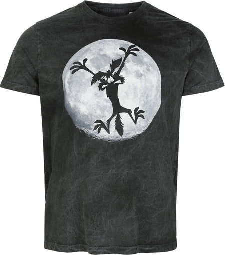 T-Shirt Manches courtes  de Looney Tunes - Coyote - Moon Jump - S à 4XL - pour Homme - multicolore - Looney Tunes