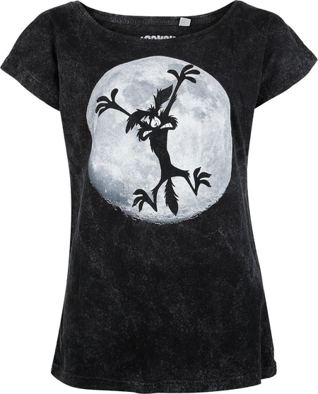 T-Shirt Manches courtes  de Looney Tunes - Coyote - Moon Jump - S à 4XL - pour Femme - multicolore - Looney Tunes