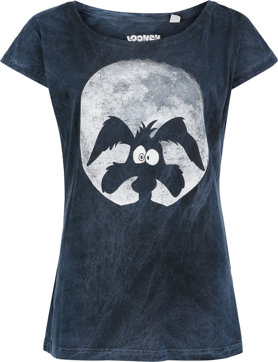 T-Shirt Manches courtes  de Looney Tunes - Coyote - Moonlight - S à 4XL - pour Femme - multicolore - Looney Tunes